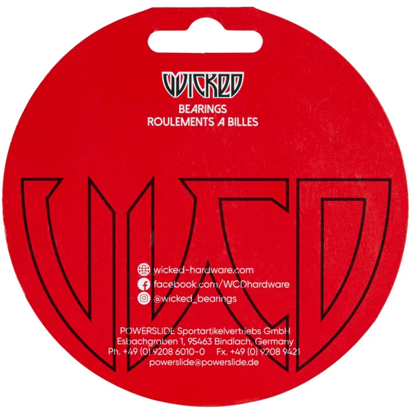 8 ROULEMENTS roller ABEC 7 WICKED