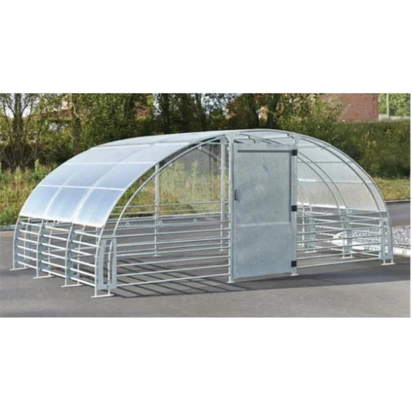 Abri de rangement vélos fermé Mottez - 12 vélos