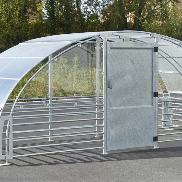 Abri de rangement vélos fermé Mottez - 12 vélos