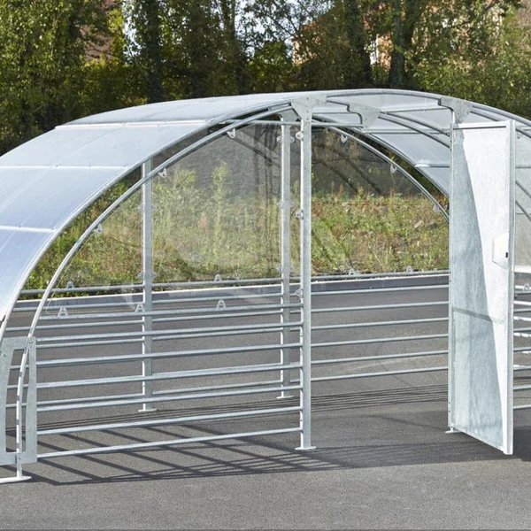 Abri de rangement vélos fermé Mottez - 12 vélos