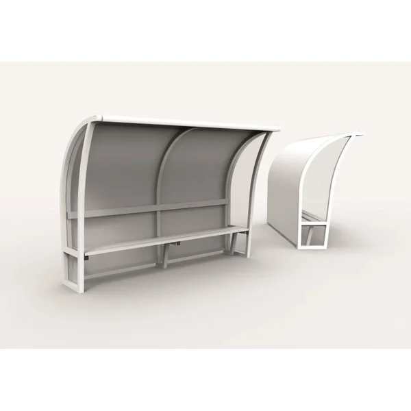 Abri de touche Metaluplast monobloc 1m50