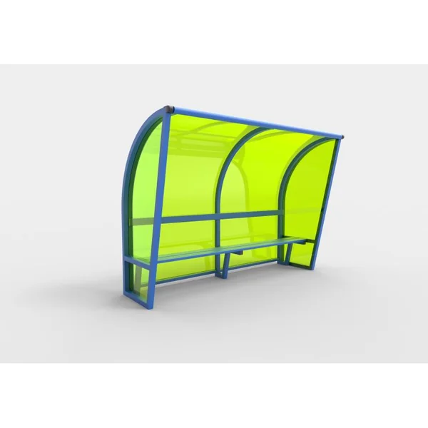 Abri de touche Metaluplast monobloc 1m50