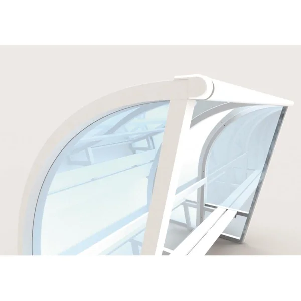 Abri de touche Metaluplast monobloc 1m50