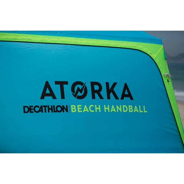 Abri plage handball HGA500 bleu/jaune