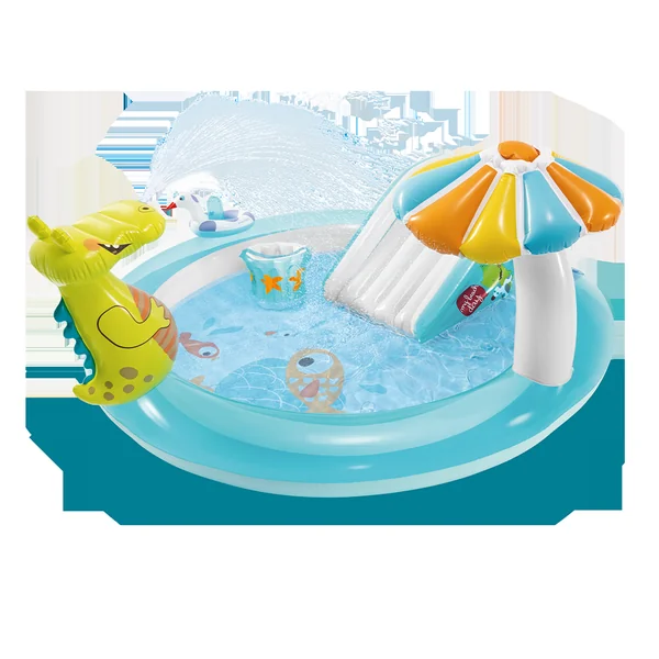 Aire de jeux gonflable Alligator