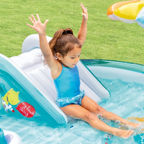 Aire de jeux gonflable Alligator