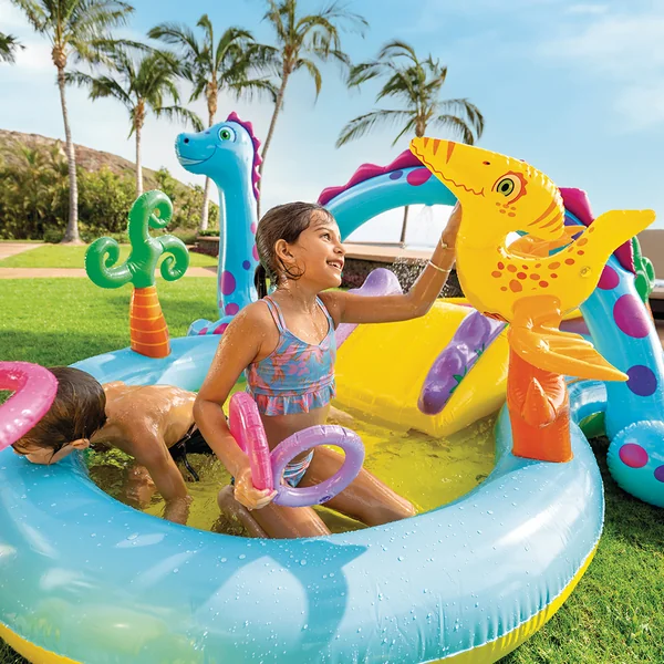 Aire de jeux gonflable Dinoland