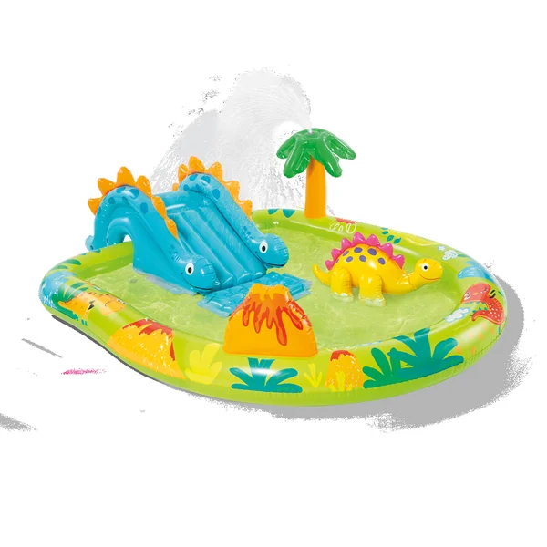 Aire de jeux gonflable petit dino