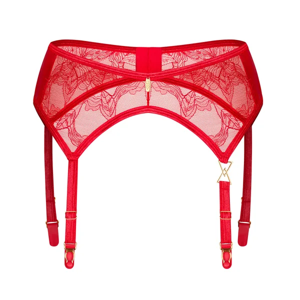 Aliosa porte-jarretelles Rouge Obsessive