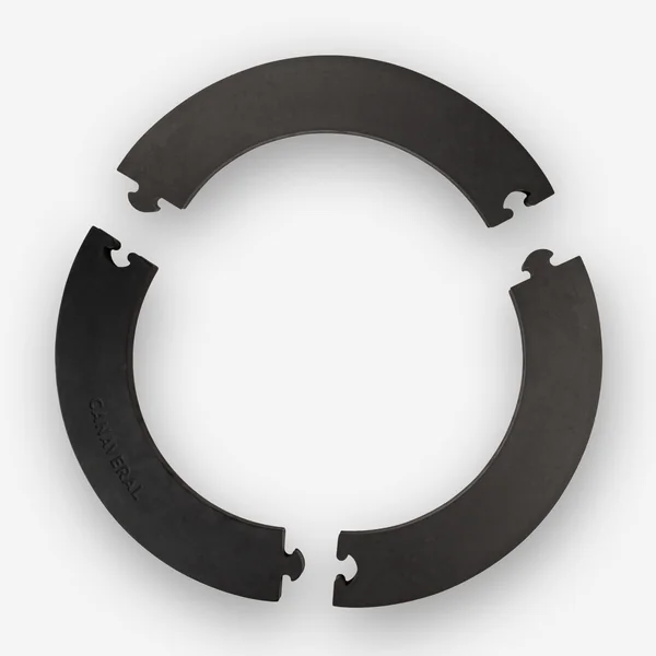 Anneau de protection cible de fléchettes noir