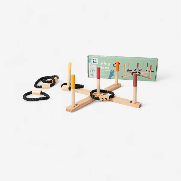 Anneaux Buitenspeel - Jeu de Lancer d'Anneaux en bois