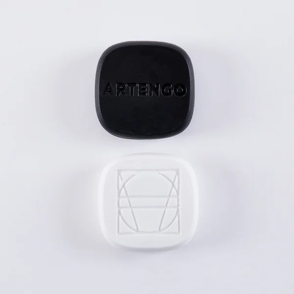 Antivibrateur de Tennis - Square noir blanc