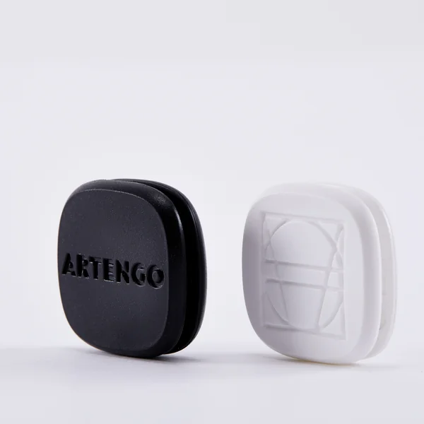 Antivibrateur de Tennis - Square noir blanc