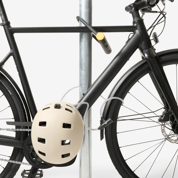 ANTIVOL ACCESSOIRES VELO A CLE 100 GRIS