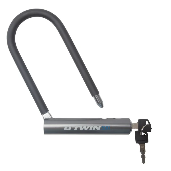 Antivol velo U 500 gris