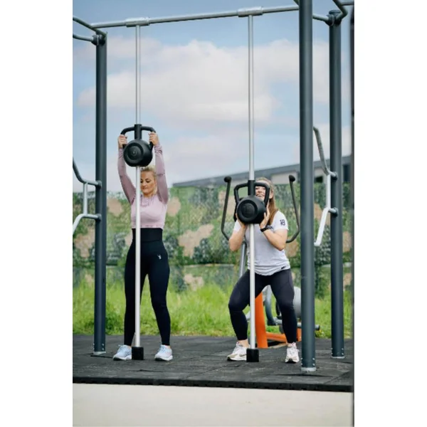 Appareil de musculation extérieur Kompan - Magnetic bells compact