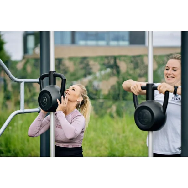 Appareil de musculation extérieur Kompan - Magnetic bells compact