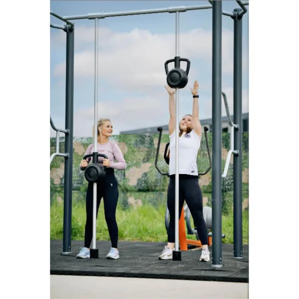 Appareil de musculation extérieur Kompan - Magnetic bells compact