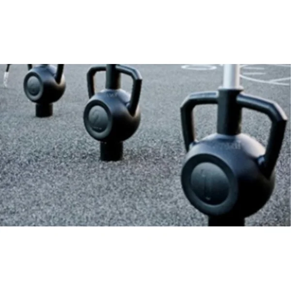 Appareil de musculation extérieur Kompan - Magnetic bells compact