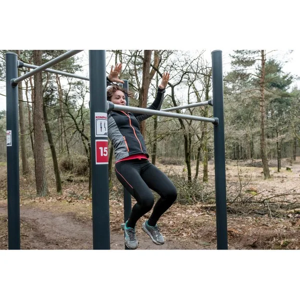 Appareil de musculation extérieur Kompan - Station à tractions carrée