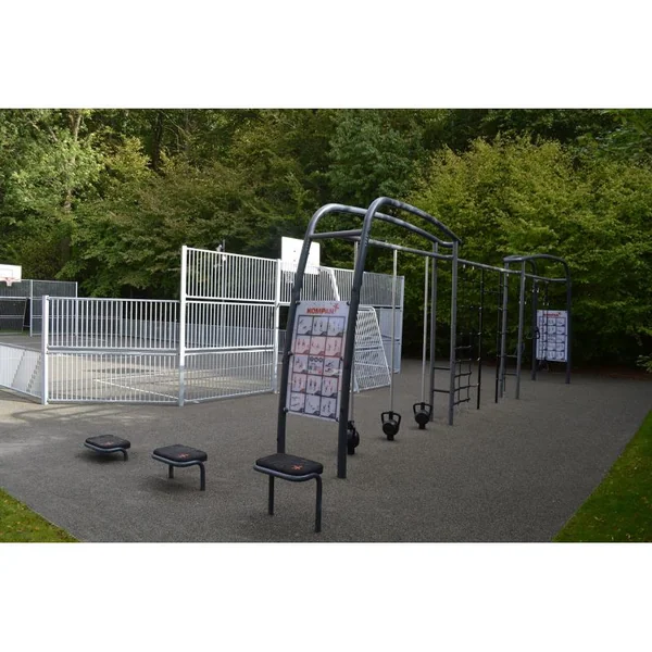 Appareil de musculation extérieur Kompan - Step 40Cm