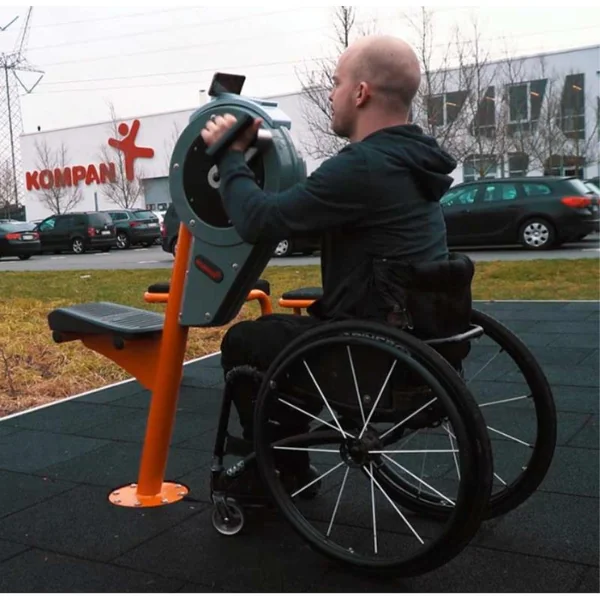 Appareil de musculation extérieur Kompan - Vélo À Bras