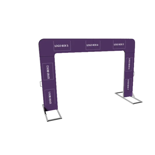 Arche rigide personnalisé hauteur 4 m Doublet - Entry M