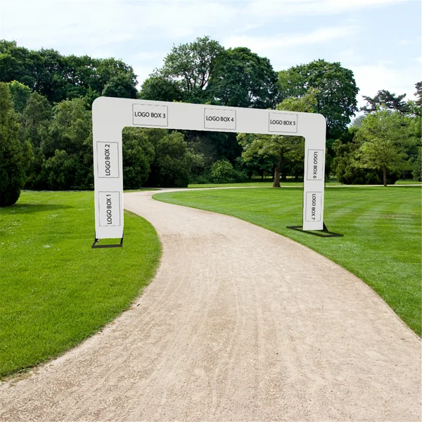 Arche rigide personnalisé hauteur 5 m Doublet - Entry XL
