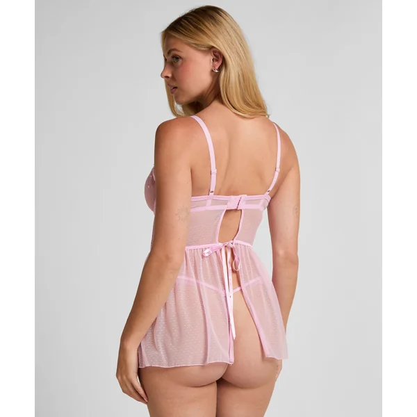 Baby-doll Cordelie - Rose