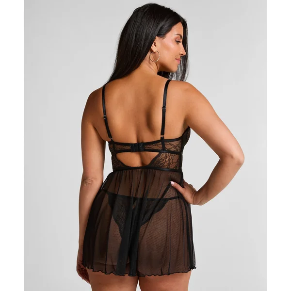 Babydoll Isabelle - Noir