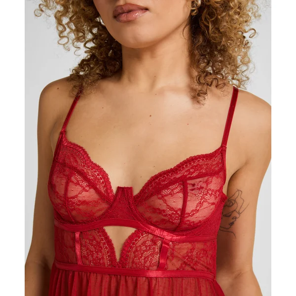 Babydoll Isabelle - Rouge