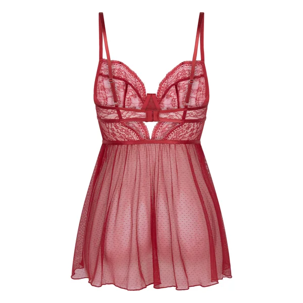 Babydoll Isabelle - Rouge