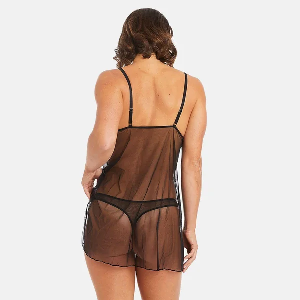 Babydoll noir Cats Eyes Pomm Poire