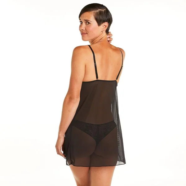 Babydoll noir/jaune Tsunami Pomm Poire