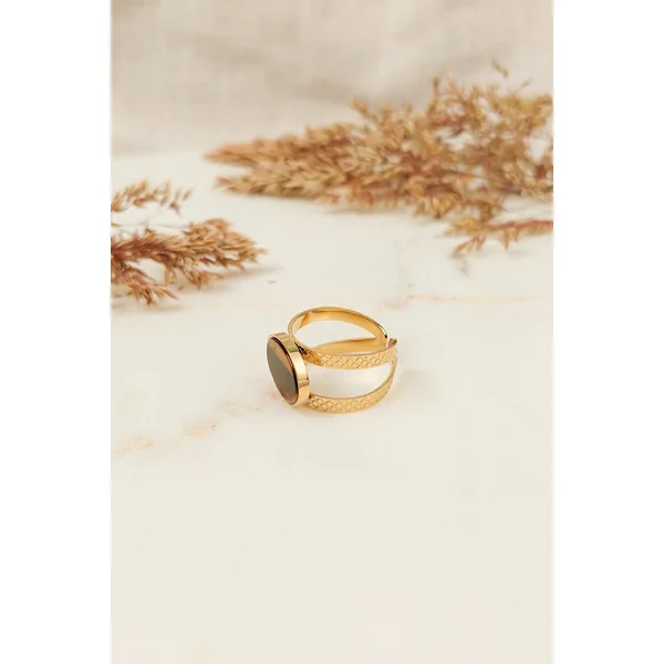 Bague Bohème Pierre