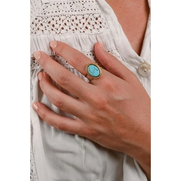 Bague Bohème Turquoise