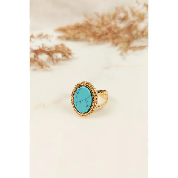 Bague Bohème Turquoise