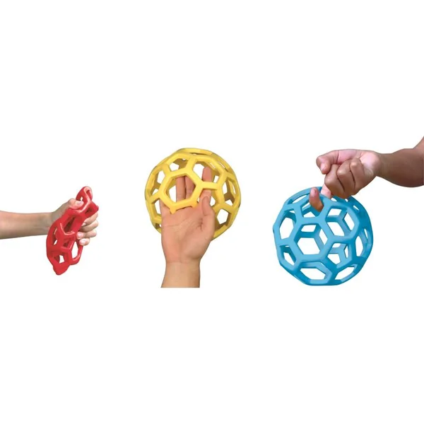 Balle ouverte baby gym 10 cm Megaform - Lot De 6