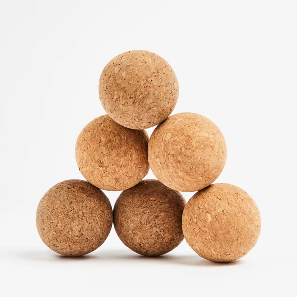 Balles de BABYFOOT en liege, lot de 6 - BBF 100
