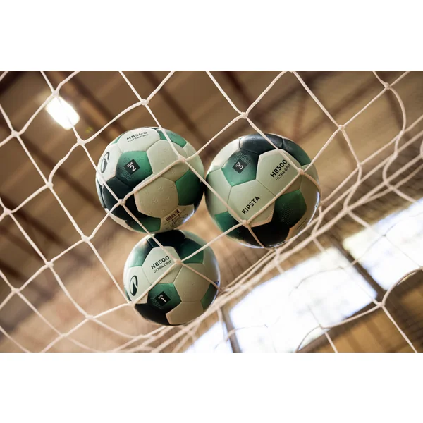 Ballon de handball grip taille 3, H500 Ultragrip vert