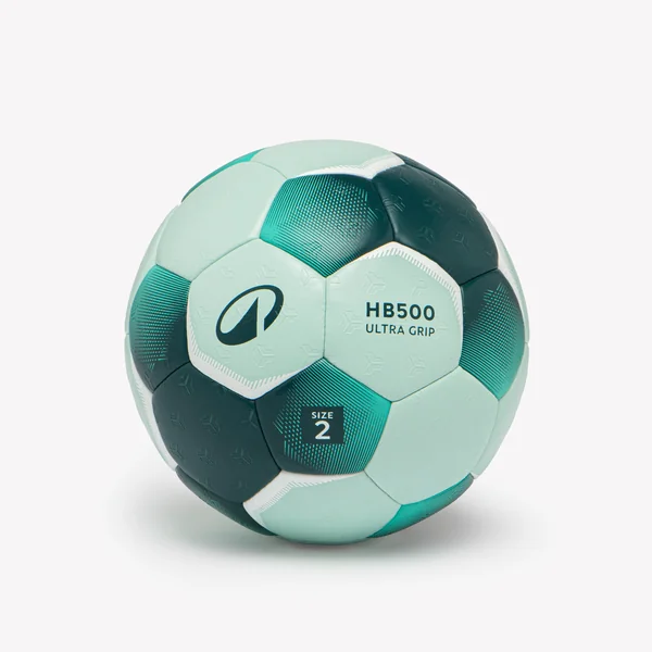 Ballon de handball taille 2 - HB500 Ultragrip vert