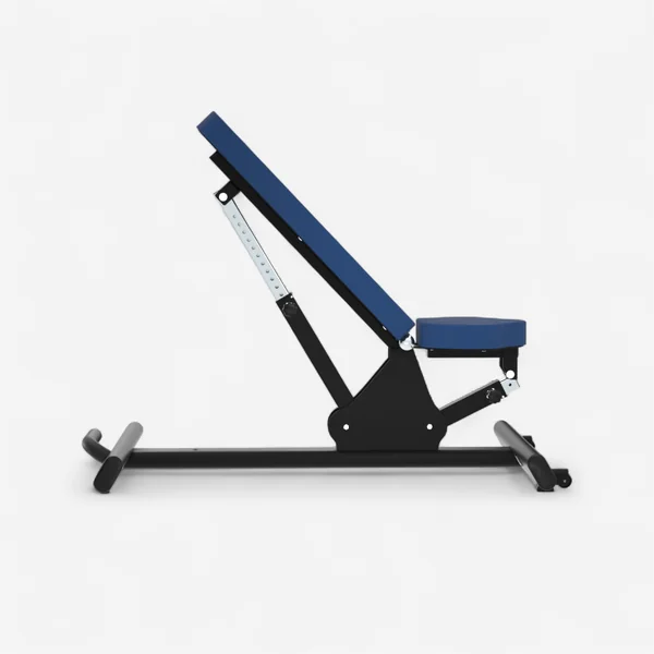 Banc de musculation Laroq - Banc réglable Noir