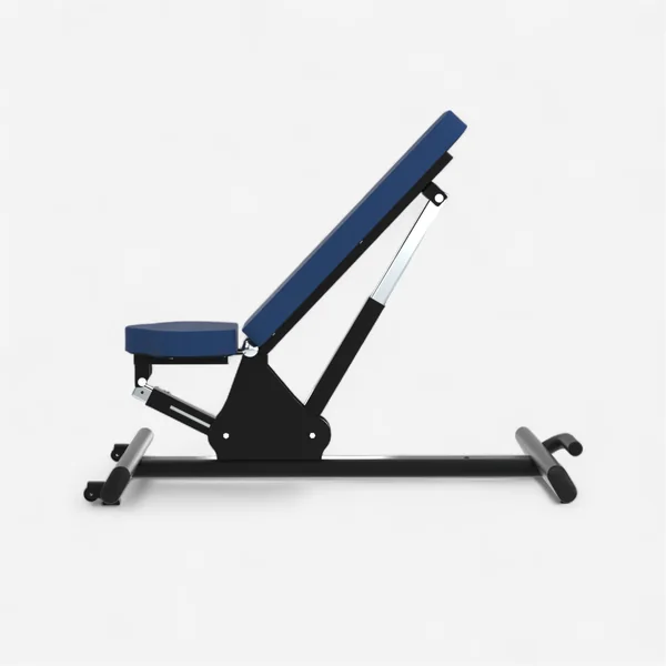 Banc de musculation Laroq - Banc réglable Noir