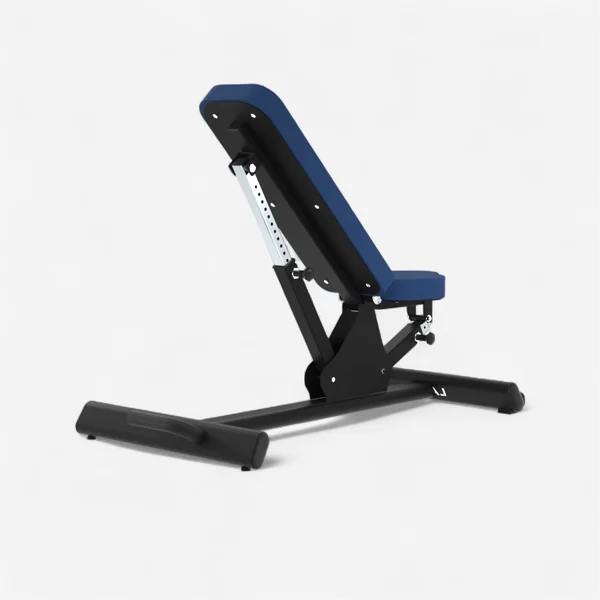 Banc de musculation Laroq - Banc réglable Noir