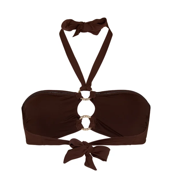 Bandeau Bikini Top Madrid - Marron