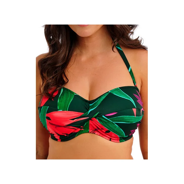 Bandeau de bain twisté bandeau à armatures PICHOLA FS503909 MANGROVE