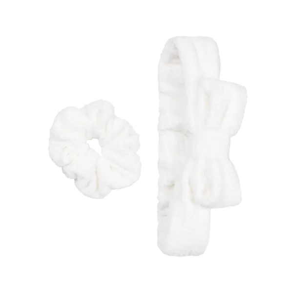 Bandeau et chouchou - Blanc