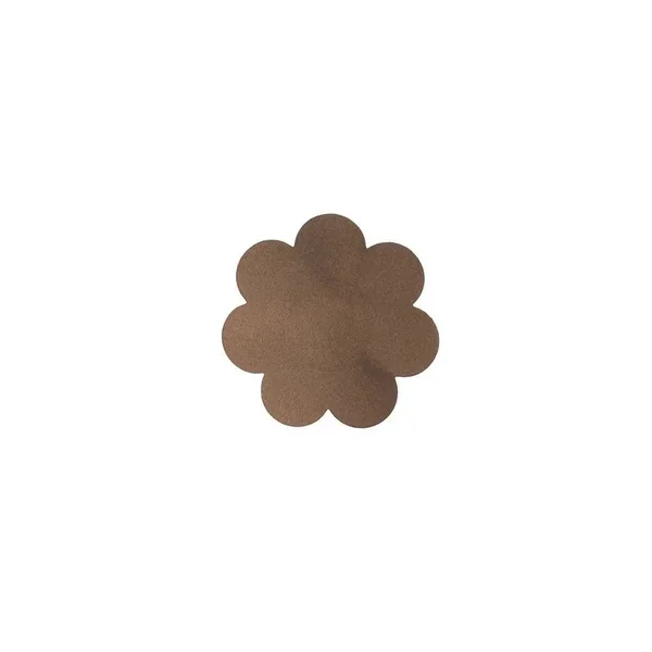 Bandes adhésives pour poitrine marron