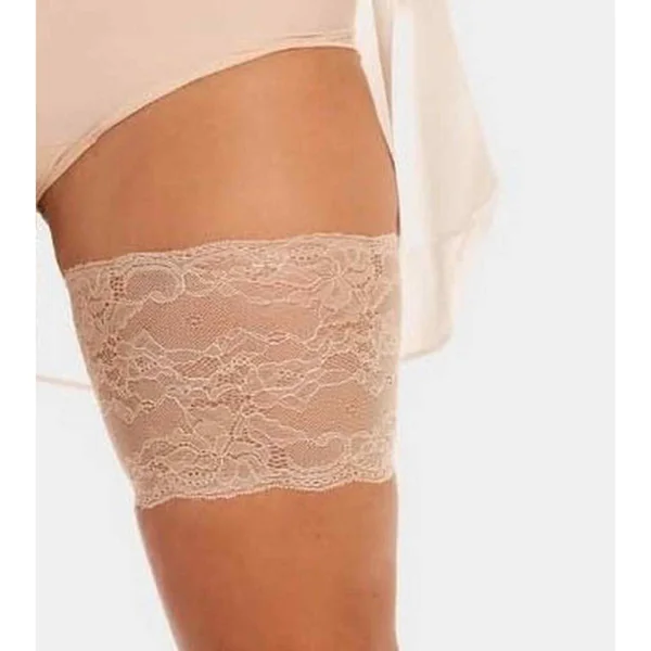 Bandes élastiques Adhésives Cuisses beige dentelle Magic Body Fashion
