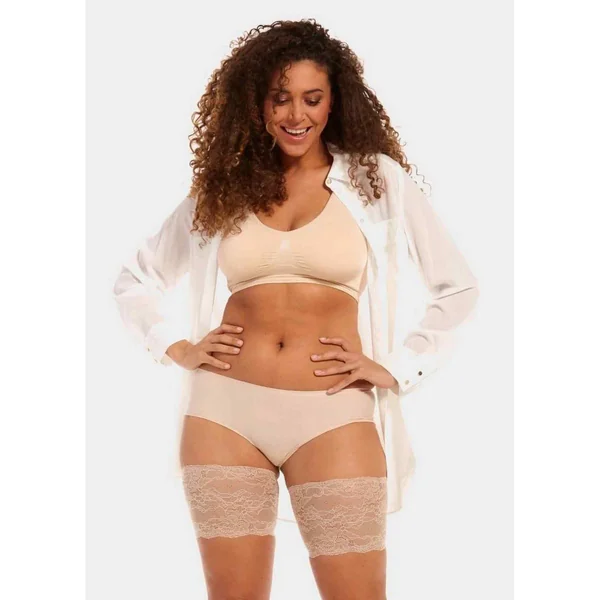 Bandes élastiques Adhésives Cuisses beige dentelle Magic Body Fashion